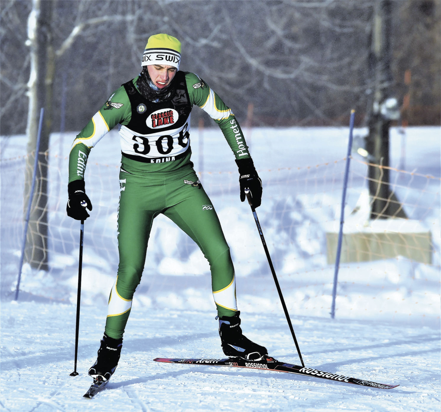 Edina skier